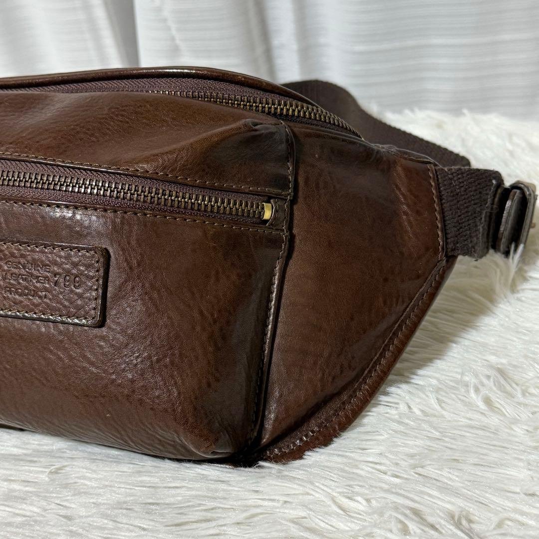 ⭐️美品⭐️　Felisi フェリージ　オールレザー　ボディバッグ　799