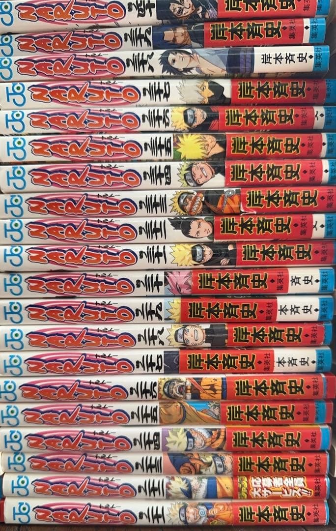 NARUTO 全72巻帯付き多数＋外伝＋秘伝・真伝・小説版 ・未開封サインカード