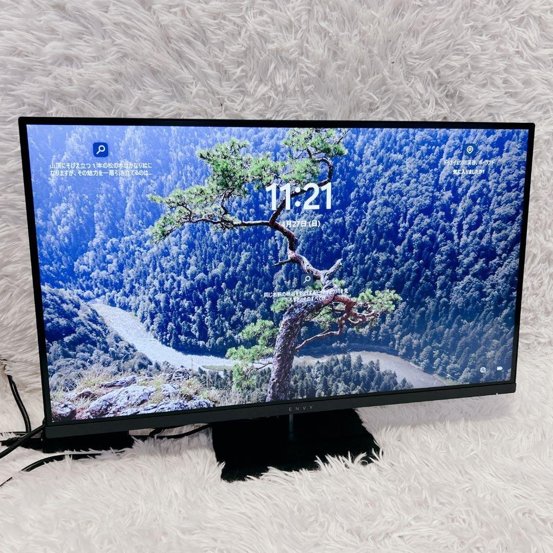 【美品】HP ENVY 27s 4k IPSモニター