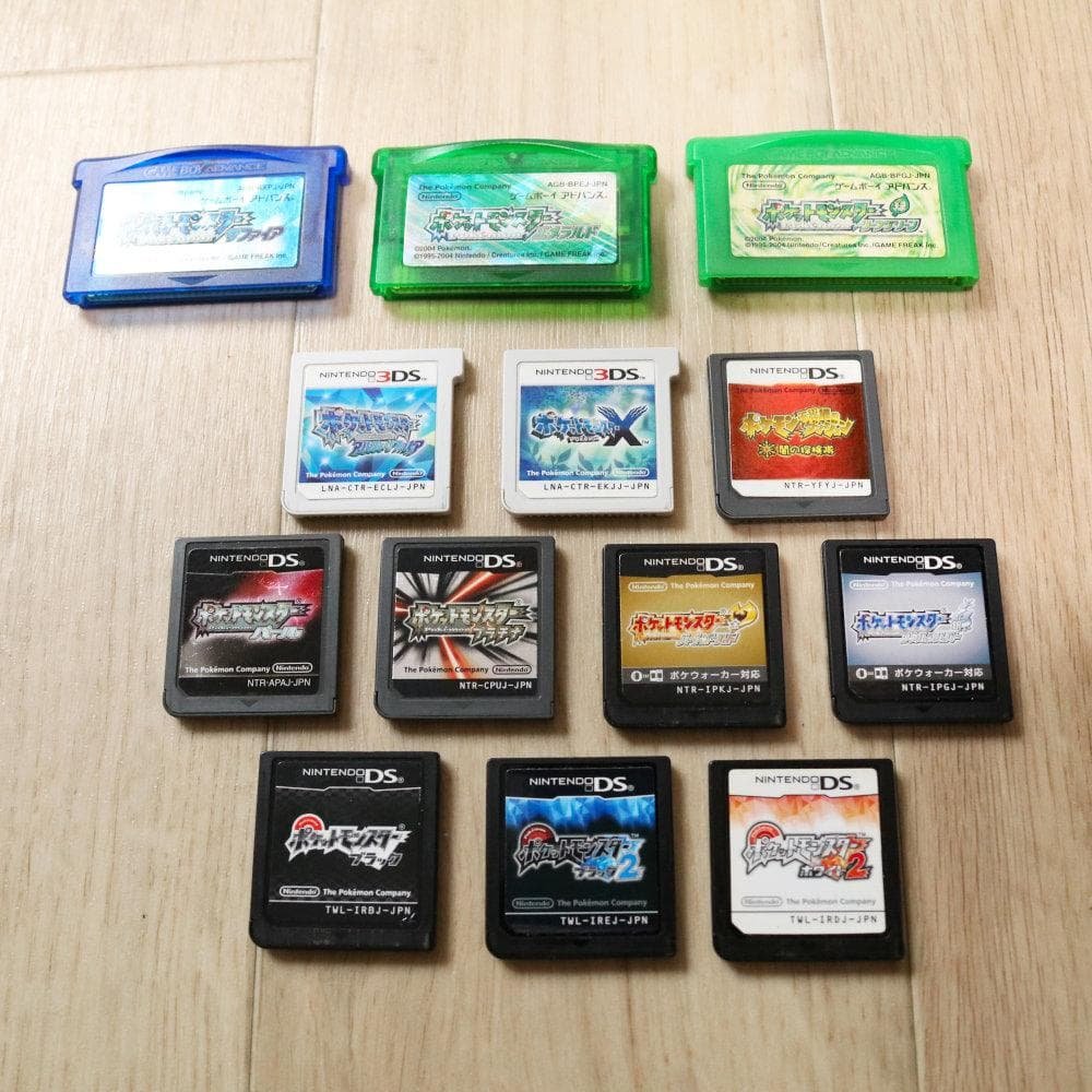 ポケットモンスター ソフト セット 3DS DS アドバンス エメラルド