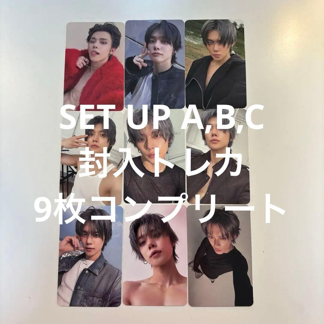 TXT ヨンジュン NOLABELS SET A,B,C 3形態 トレカ　コンプ