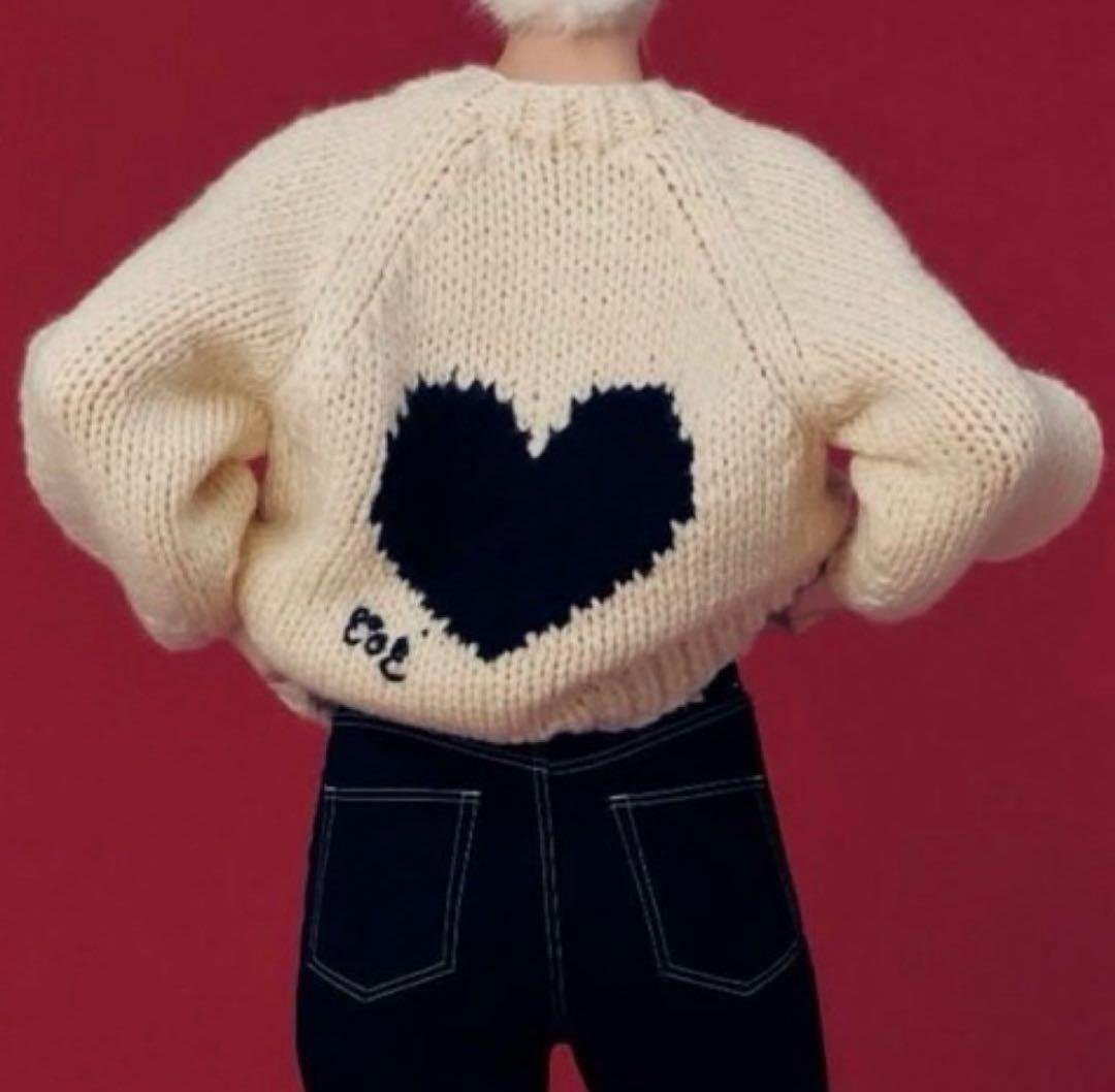 トップス thetoe Dresden Heart Knit