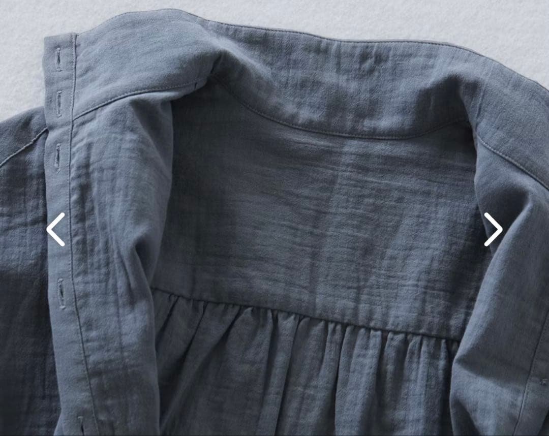 【hana@】襟元にこだわったダブルガーゼパジャマ 北欧暮らしの道具店