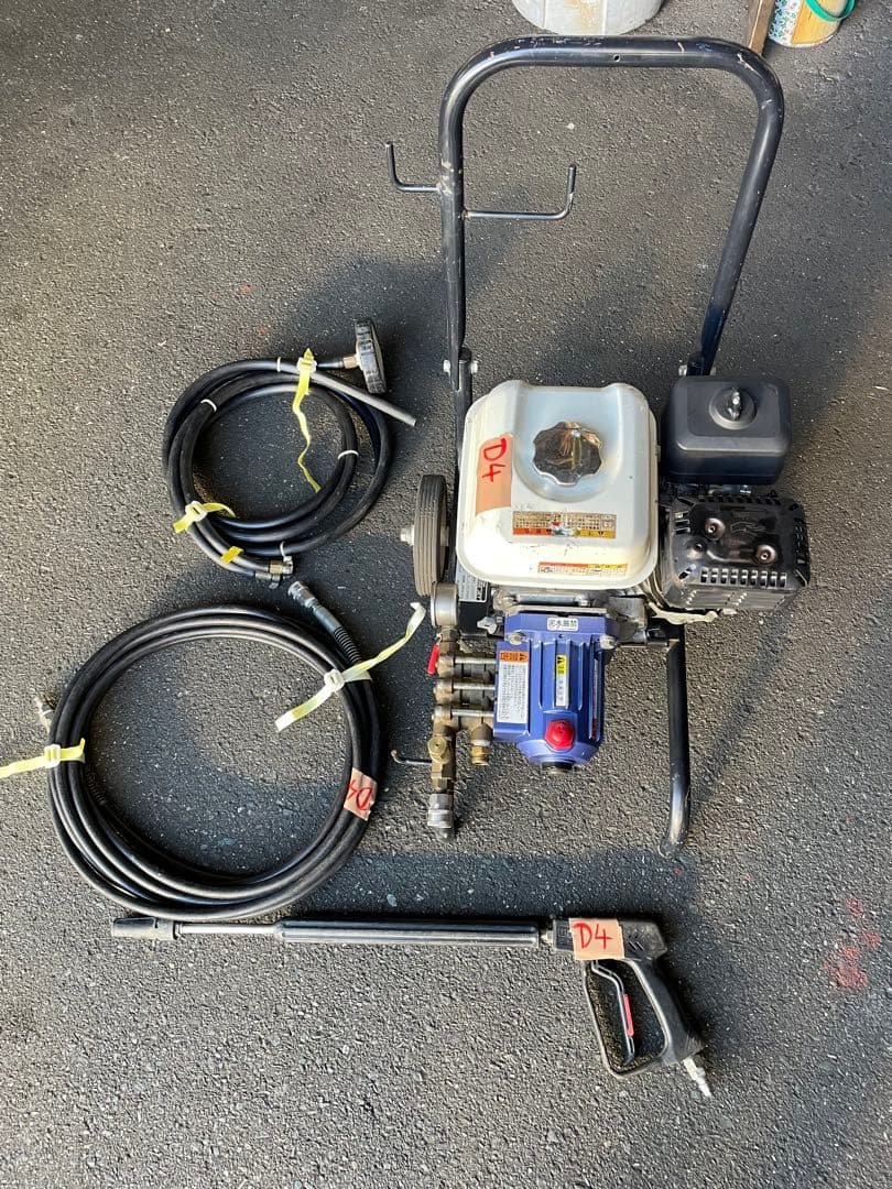高圧洗浄機HPJ-4120ME-TK 2.9KW/3.94PS セット