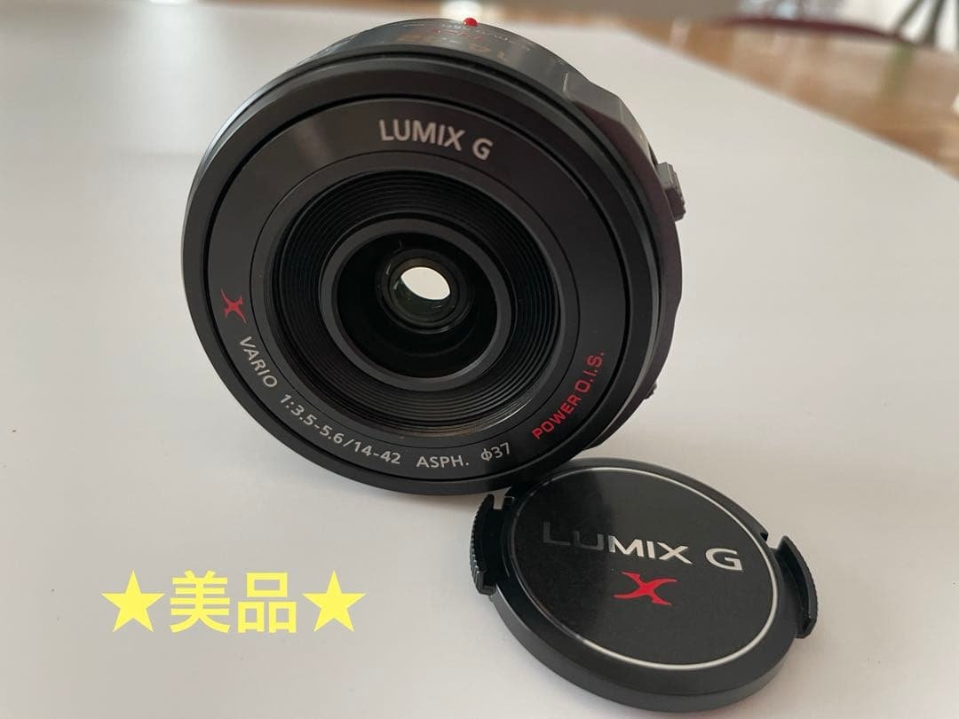 【美品】Panasonic LUMIX G H-PS14042 パワーズーム