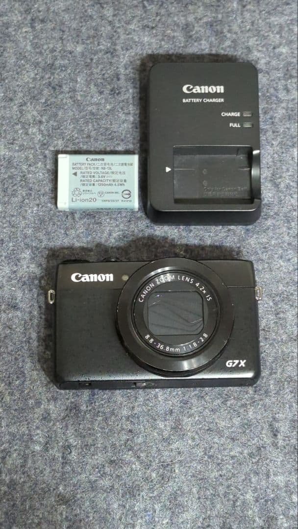 Canon Power Shot G7X コンパクトデジタルカメラ 本体・充電器