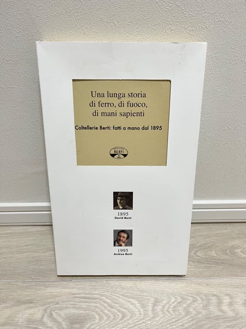 【新品未使用】Coltellerie Berti 折りたたみナイフ