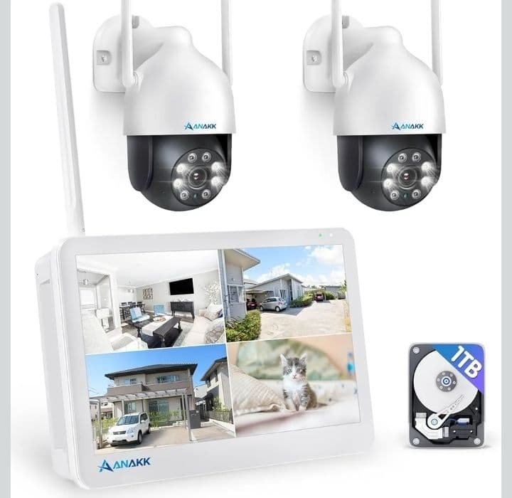 防犯カメラ 監視カメラ モニター付き 2台セット★新品未使用