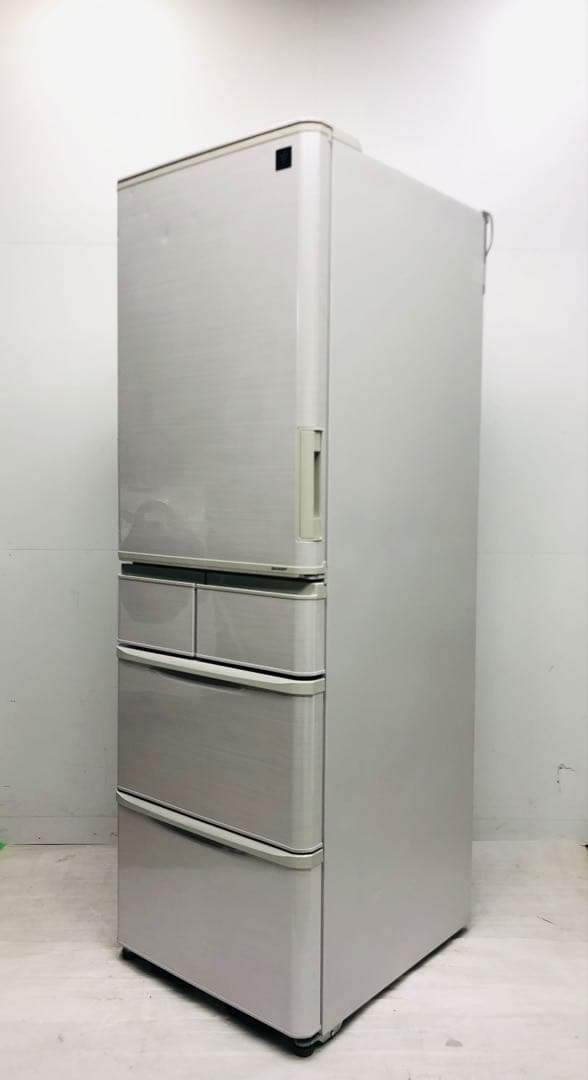 18年製　シャープ　冷蔵庫　5ドア　412L SJ-P411D-H