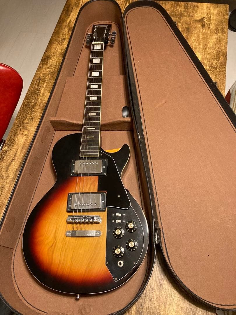 alfatone ビザールギター(レスポールタイプ)3ts color