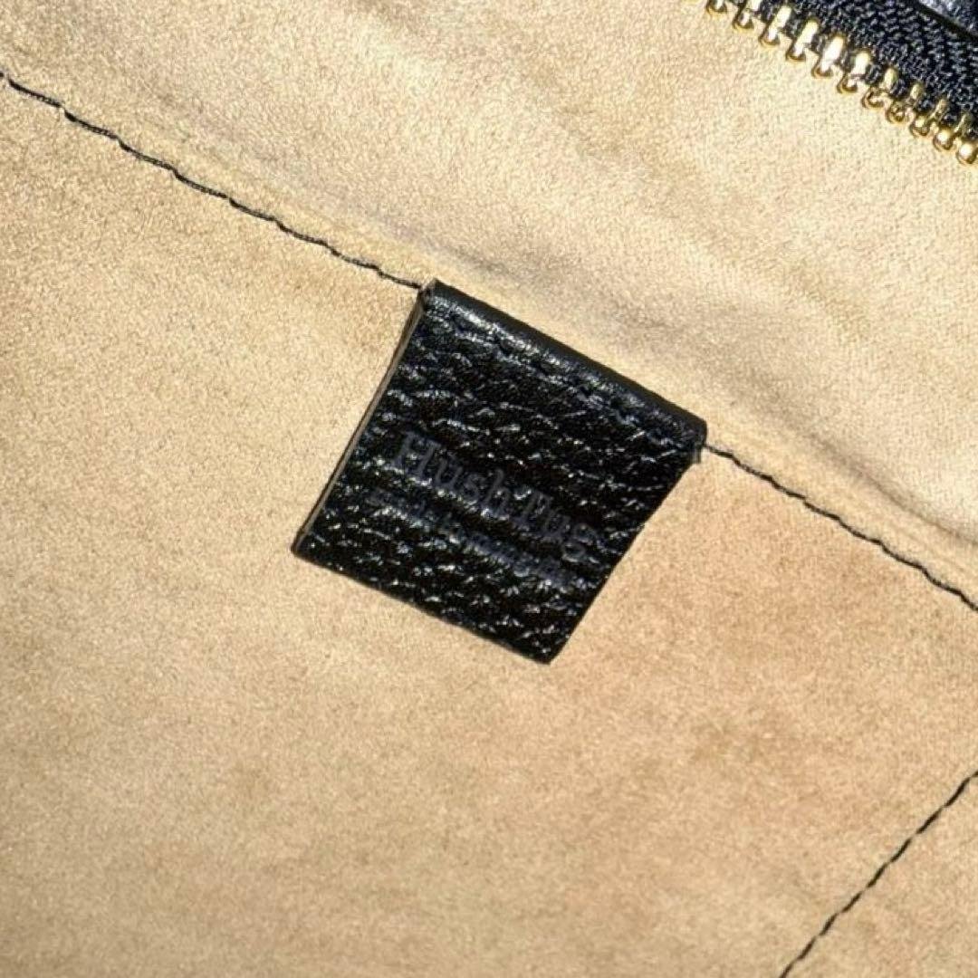 ⭐️未使用級⭐️　HushTug　ハッシュタグ　トートバッグ　レザーバッグ