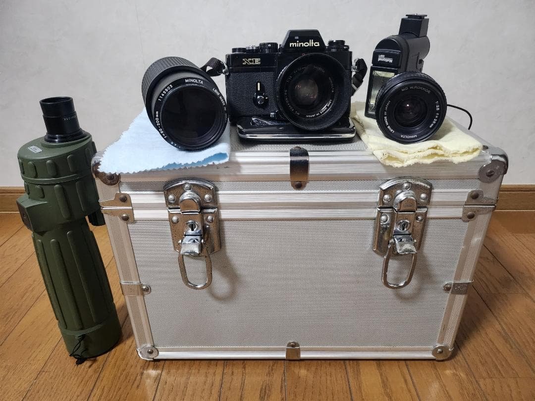 minolta ミノルタ XE 一眼レフ フィルムカメラ　セット一式