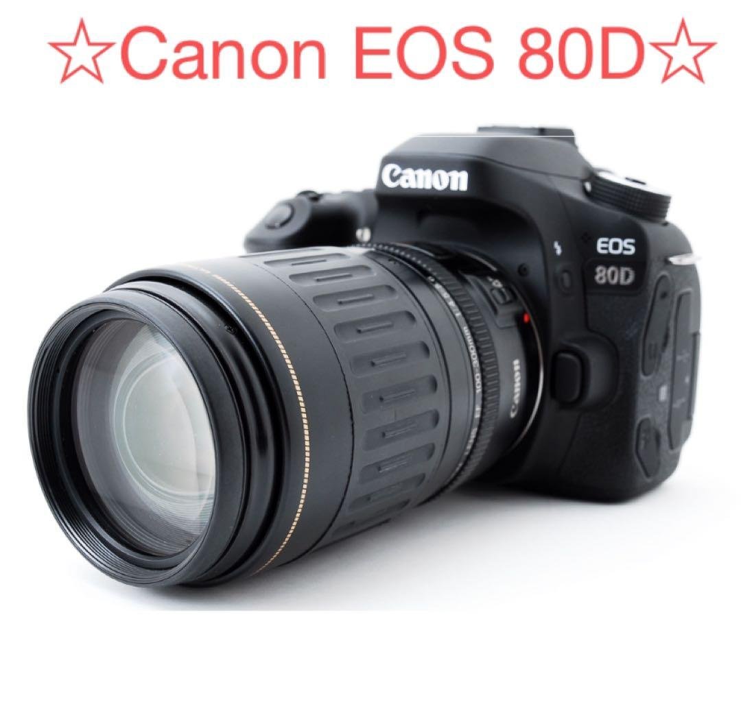 デジタル一眼レフカメラ Canon EOS 80D望遠レンズセット