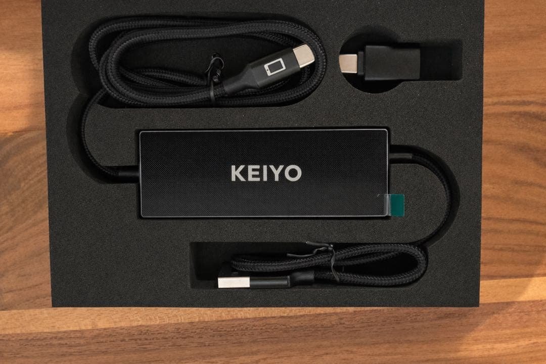 【新品未使用】 KEIYO APPミラータッチカーアダプター AN-S155