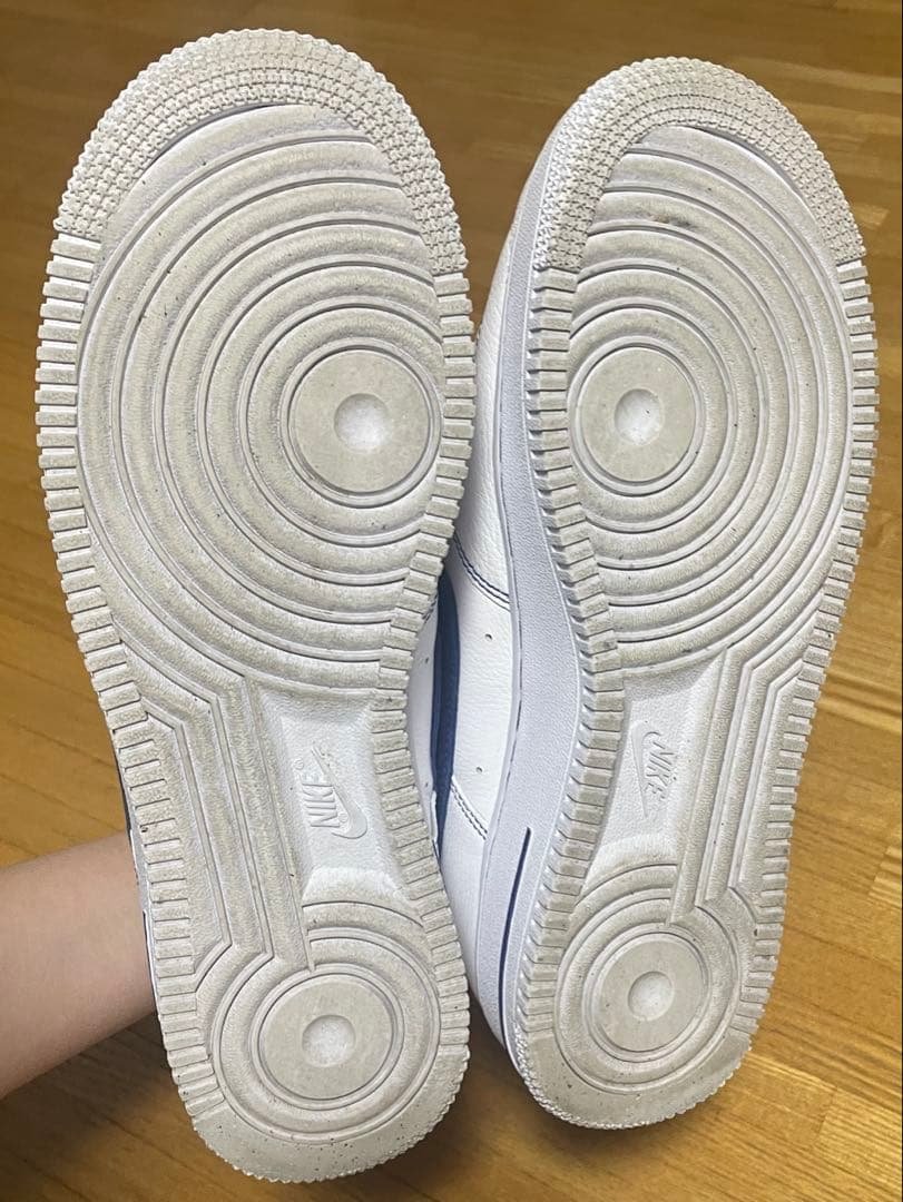 【26.5cm】ナイキ エアフォース1 ロー \"ブルーステッチ\"