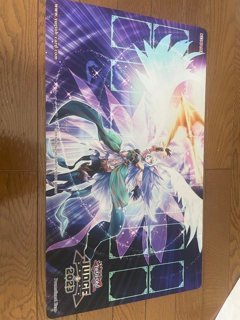 遊戯王 公式 月女神の鏃 プレイマット 召命の神弓アポロウーサ