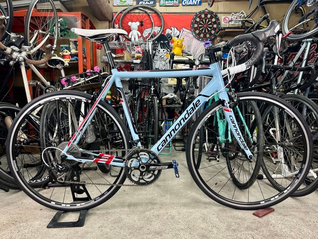 CAAD8 105コンポ基本分解発送送料無料！完成車直接配送もご相談ください！