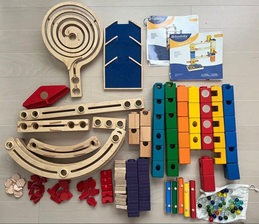 クアドリラ「ツイスト&レールセット」と「メロディベーシックセット」