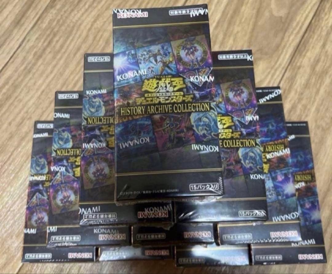 遊戯王 ヒストリーアーカイブコレクション10box シュリンク付き