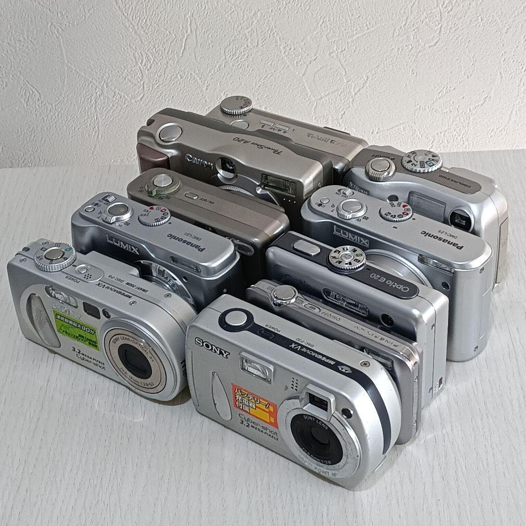 【ジャンク】デジカメ10台セットまとめ