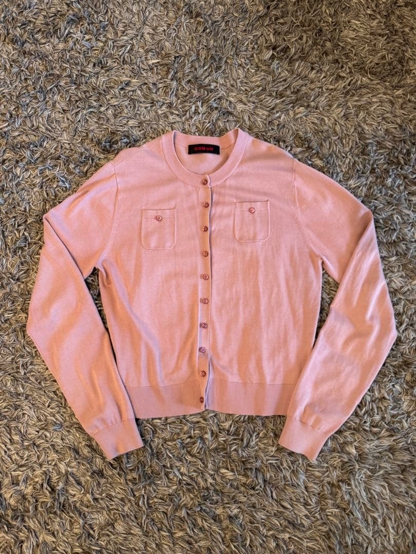 CABaN カーディガン ピンク