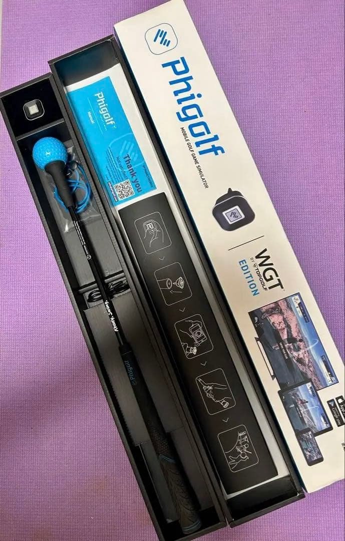 【美品】Phigolfファイゴルフゴルフシュミレーター