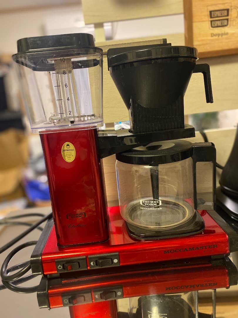 モカマスター KBG SELECT レッド 4～10杯用 コーヒーメーカー