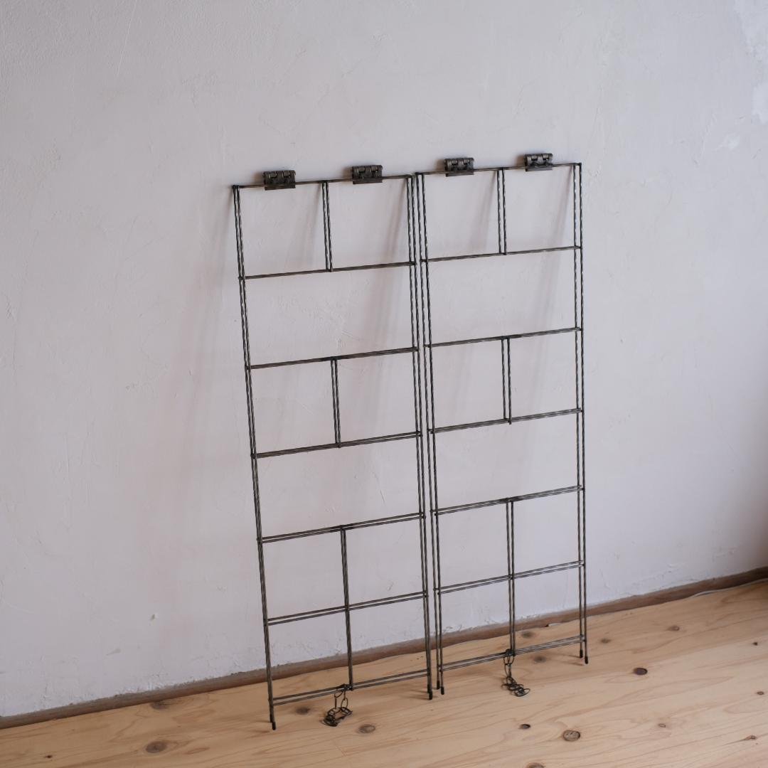 無骨なアイアン脚2点1セット Ｍ　飾り棚　イベント什器 シェルフ