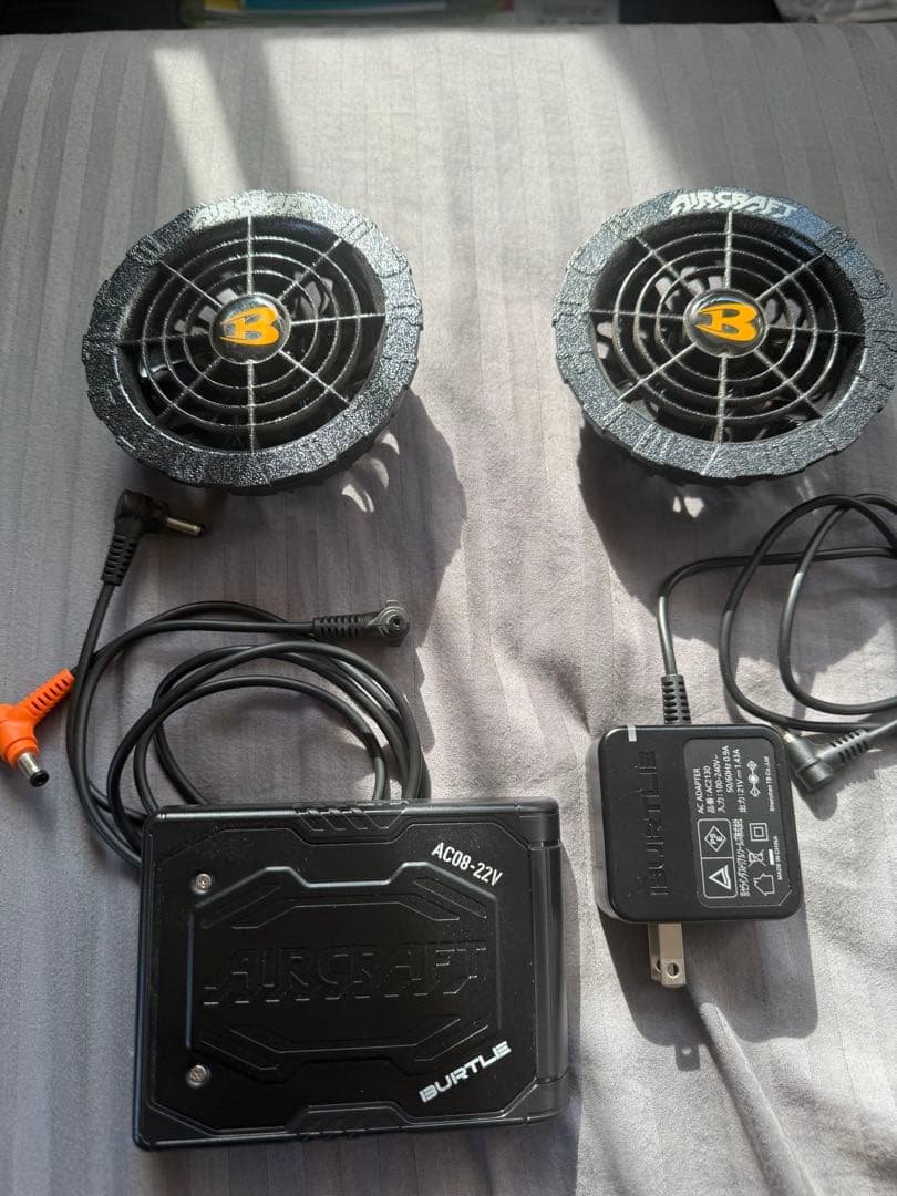 22V 空調服バートル エアークラフト AC08 AIRCRAFT ファンセット