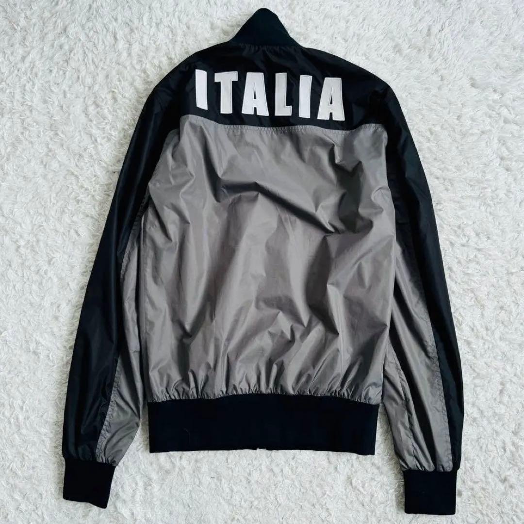 美品　ドルチェ&ガッパダーナ　メタルプレートロゴ　ナイロンジャケット　46