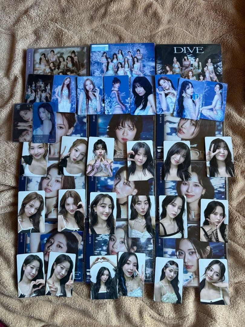 TWICE DIVE CD トレカ セット まとめ バラ売り不可
