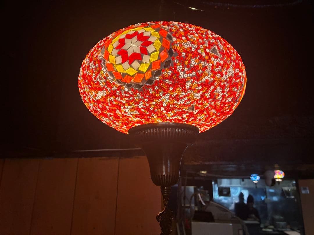 トルコ風モザイクガラスペンダントライト