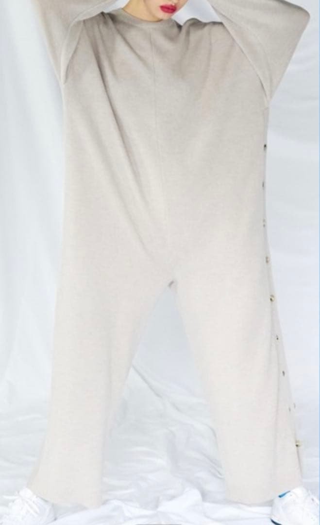 エンフォルド　クリーニング済ENFOLD メリノウール　オールインワン　ニット