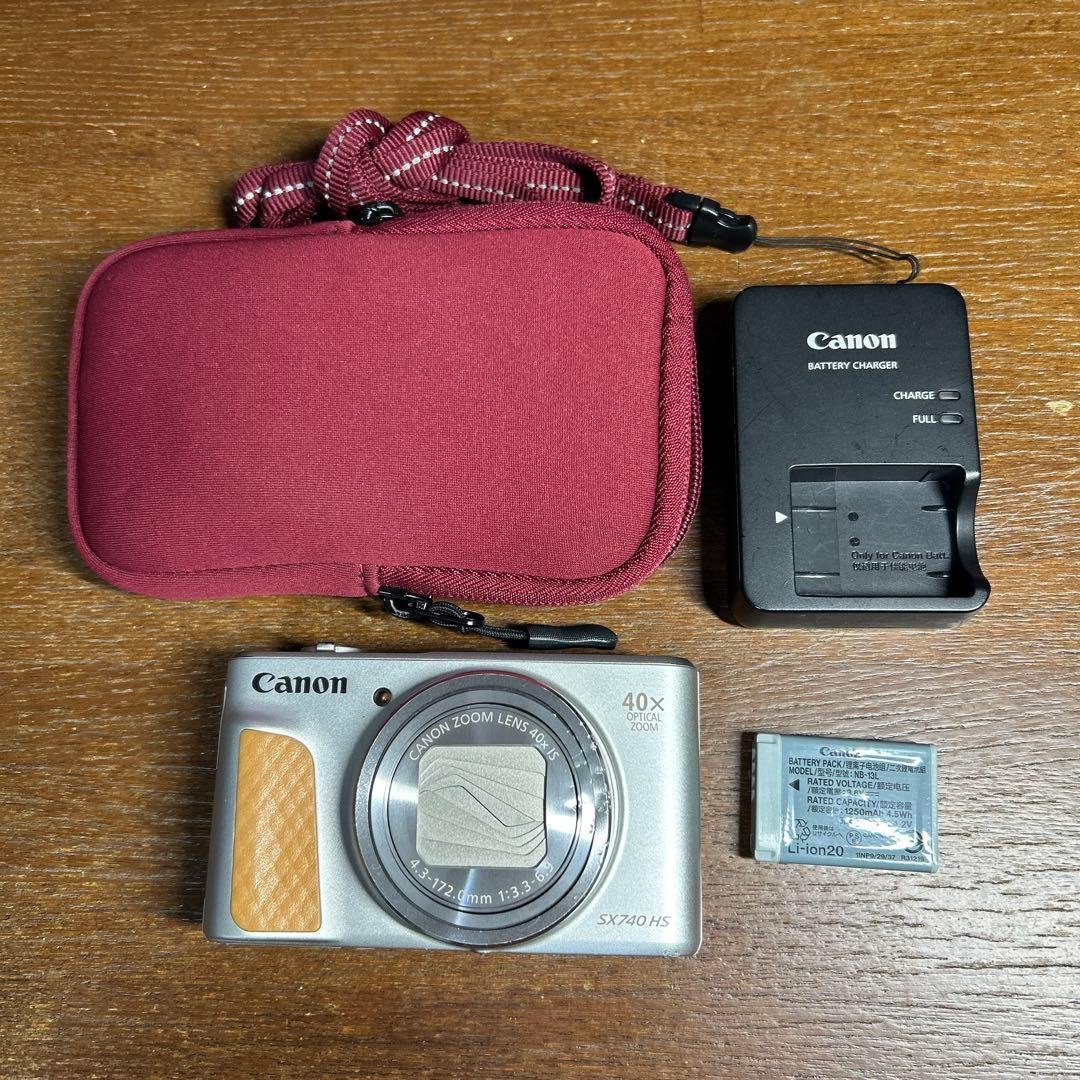 Canon PowerShot SX740 HS 使用イメージ付き