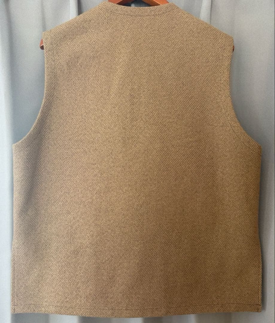 トップス 25AW HERILL Cashmere Linen Chimayo Vest