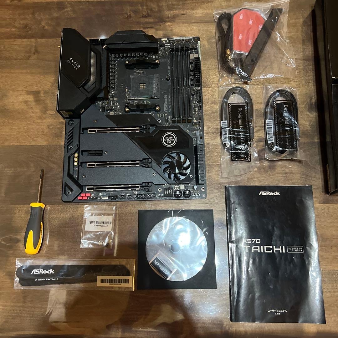 S*a様 ASRock X570 Taichi Razer Edition マザ