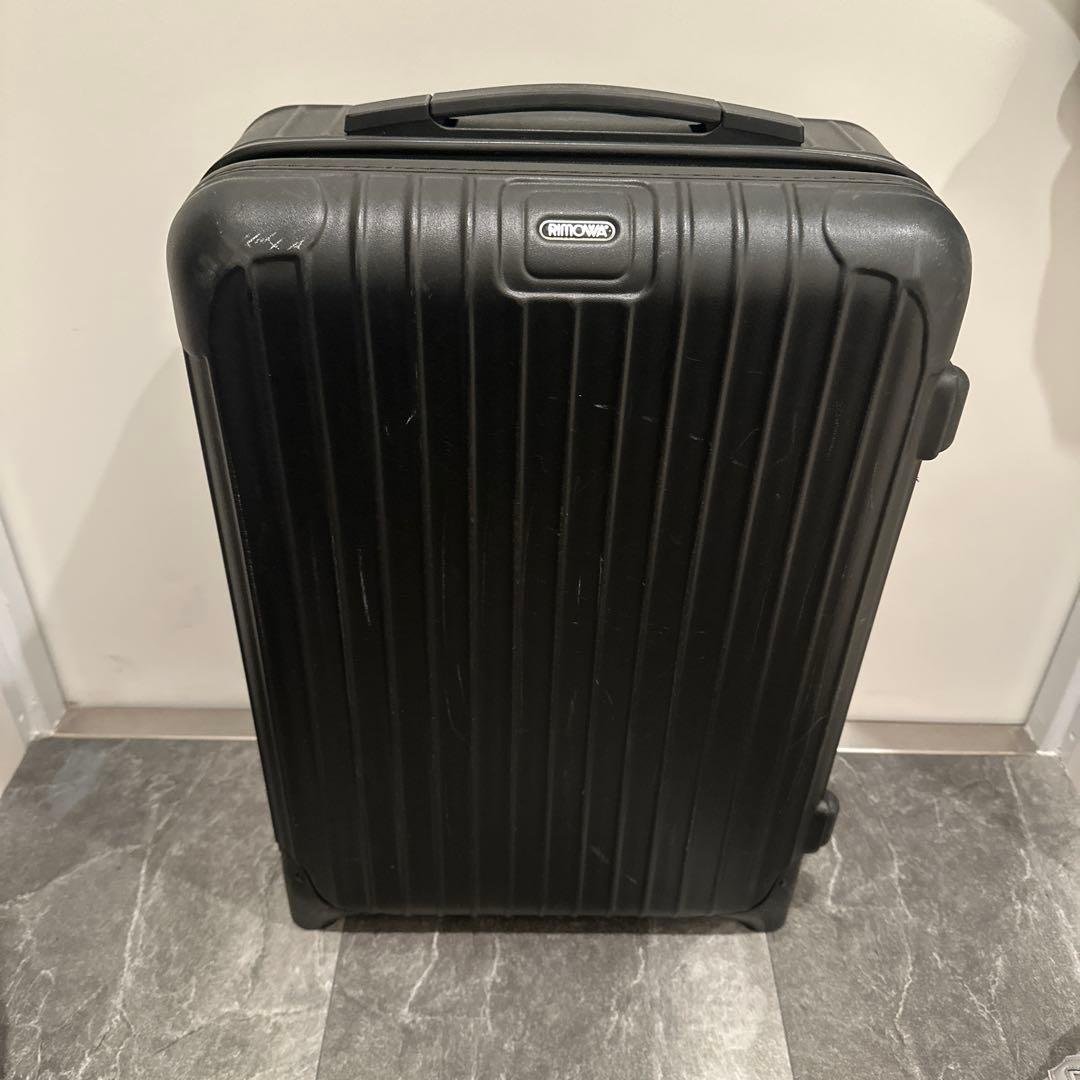 RIMOWA（リモワ） サルサ2輪 希少モデルTSA搭載 艶消黒35L機内持込可