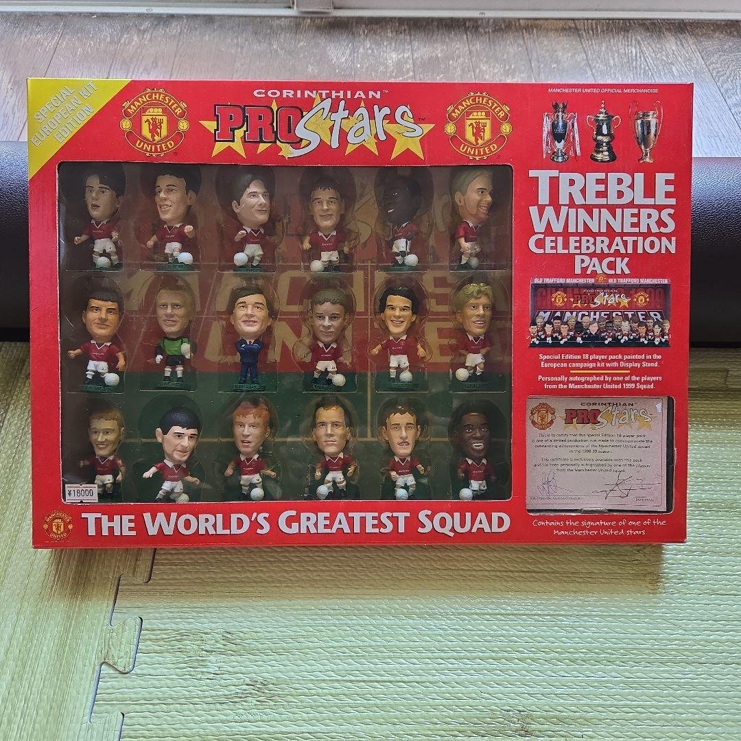 コリンシアン　マンチェスターユナイテッドトレブル記念セット