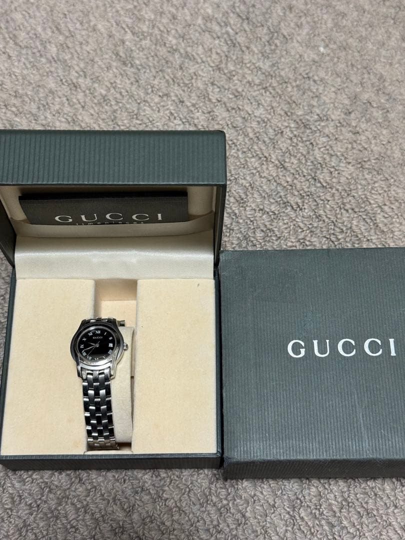 GUCCI グッチ QZ 5500L　レディース腕時計 中古美品です