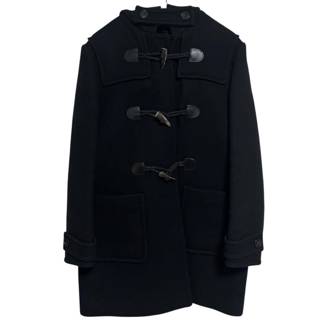 PRADA プラダ　ダッフルコート　コート　美品　バージンウール　ブラック　42