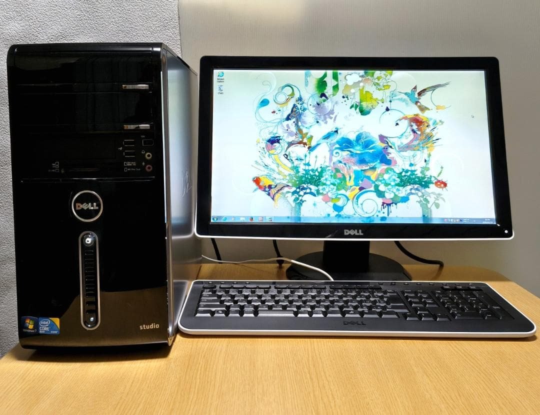 DELL Studio 540 デスクトップPC モニタ キーボード セット