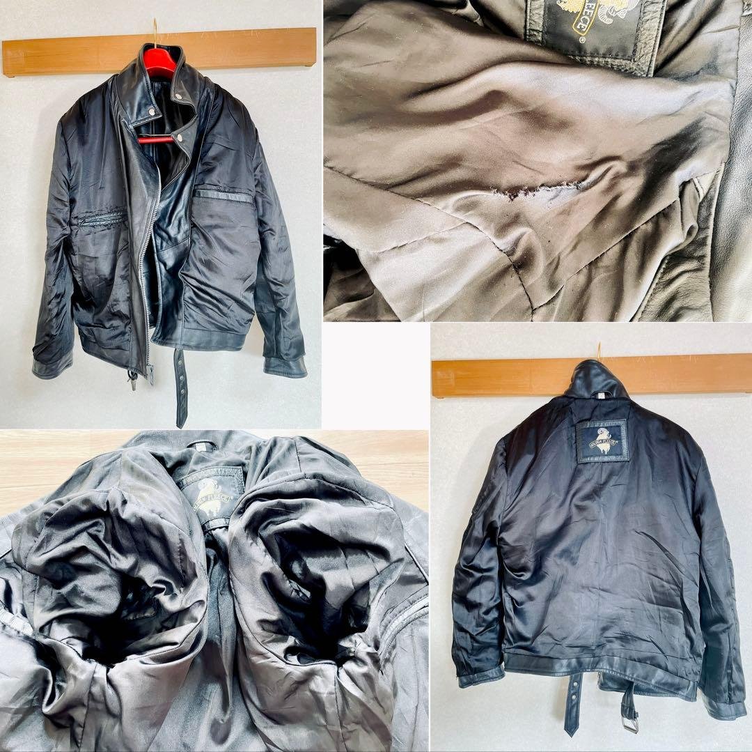 80〜90s vintage GOLDEN FLEECE ライダースジャケット