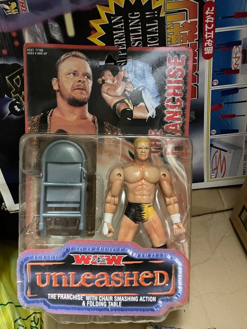 WCW Unleashed フィギュア3体セット