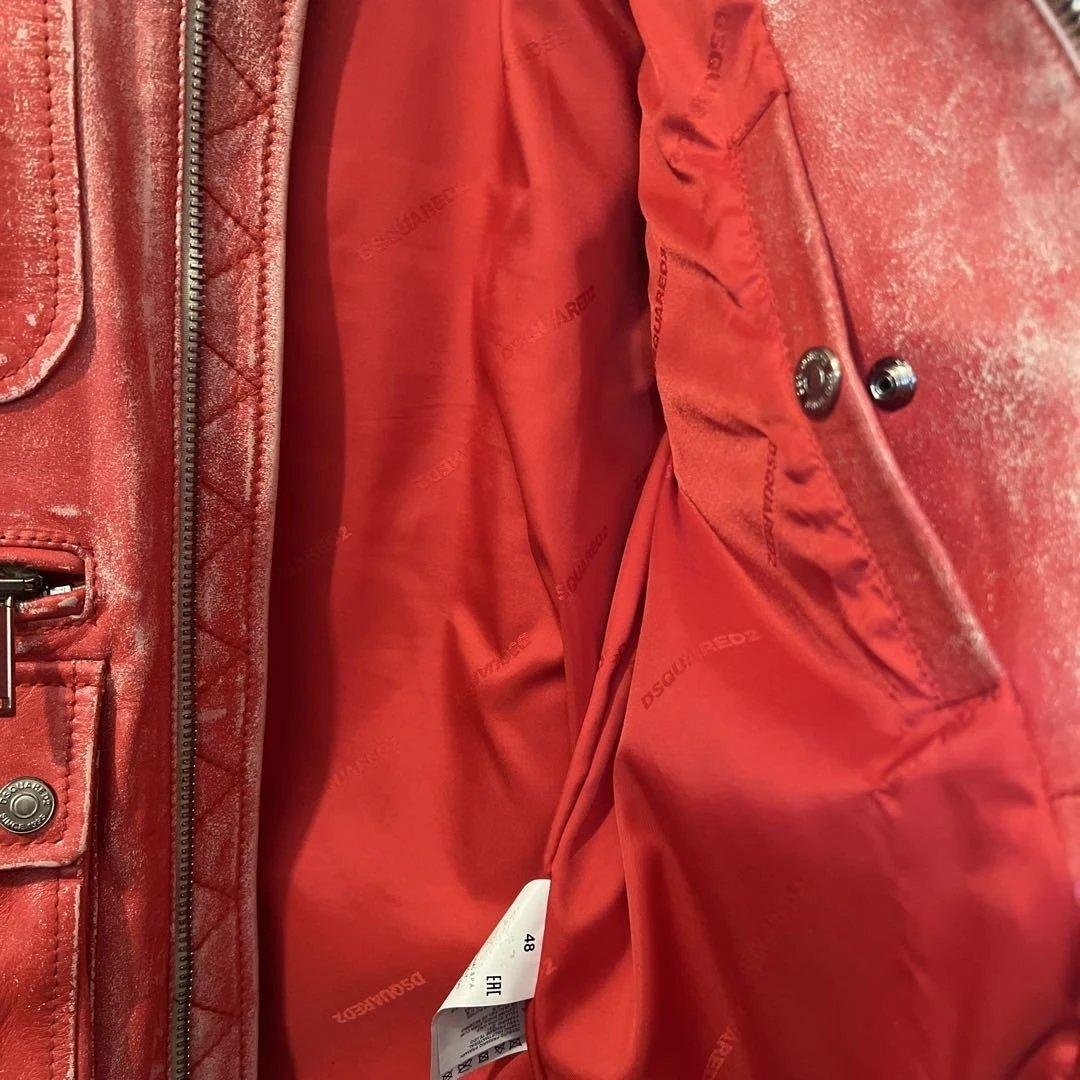 DSQUARED2 レザージャケット 48