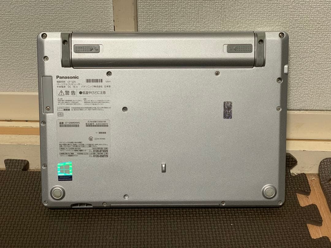 Windowsノート本体 Panasonic let's note CF-SZ6RDVVS CF-SZ6