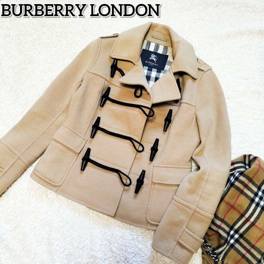 極美品、希少✨ BURBERRY LONDON ダッフルコート メガチェック M