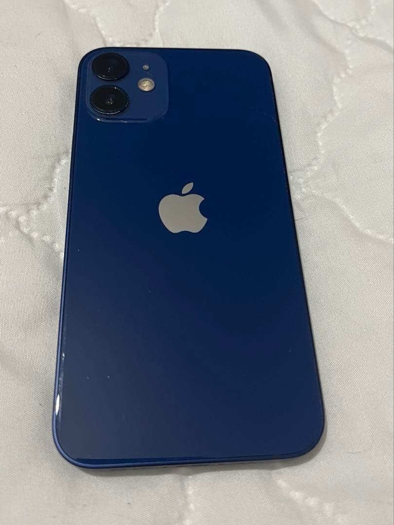 iPhone12mini 128G ブルー　バッテリー81%