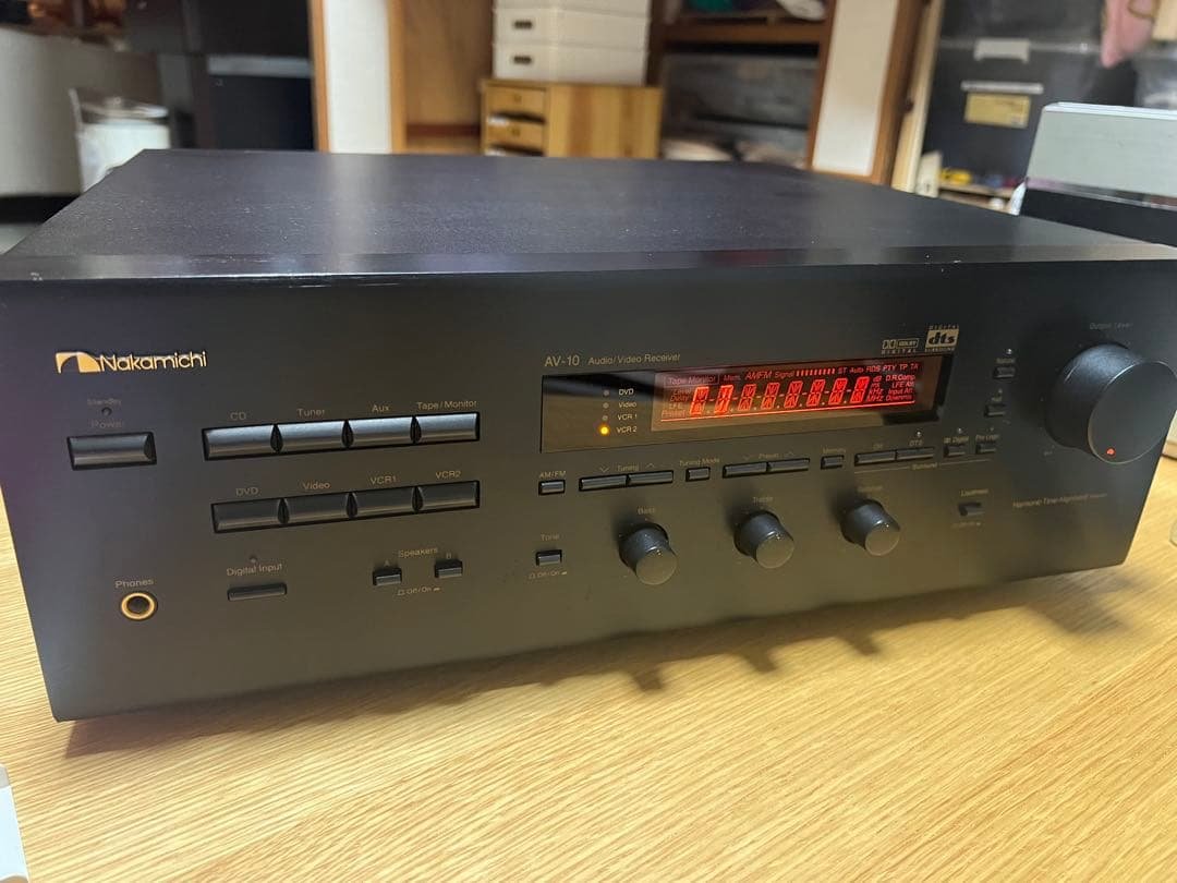 希少ナカミチAVレシーバーNakamichi AV-10ピュアアンプとしても優秀