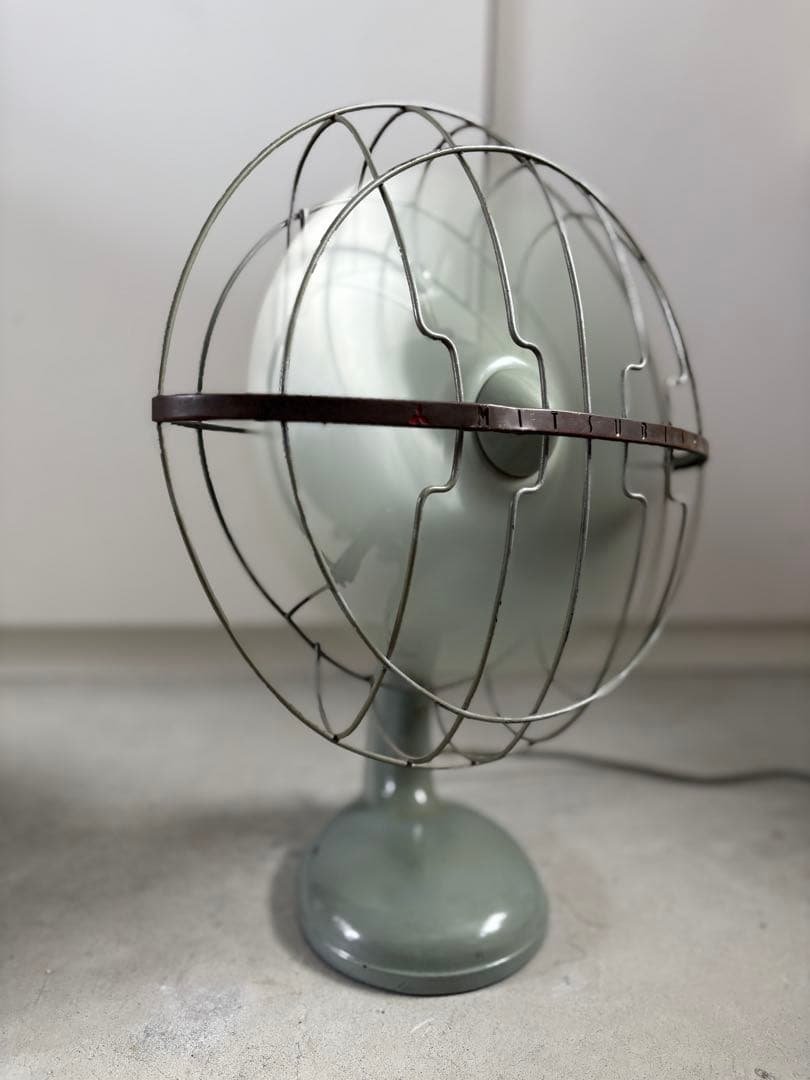 再値下げ☆希少・レトロ 扇風機 MITSUBISHI三菱　シャビー