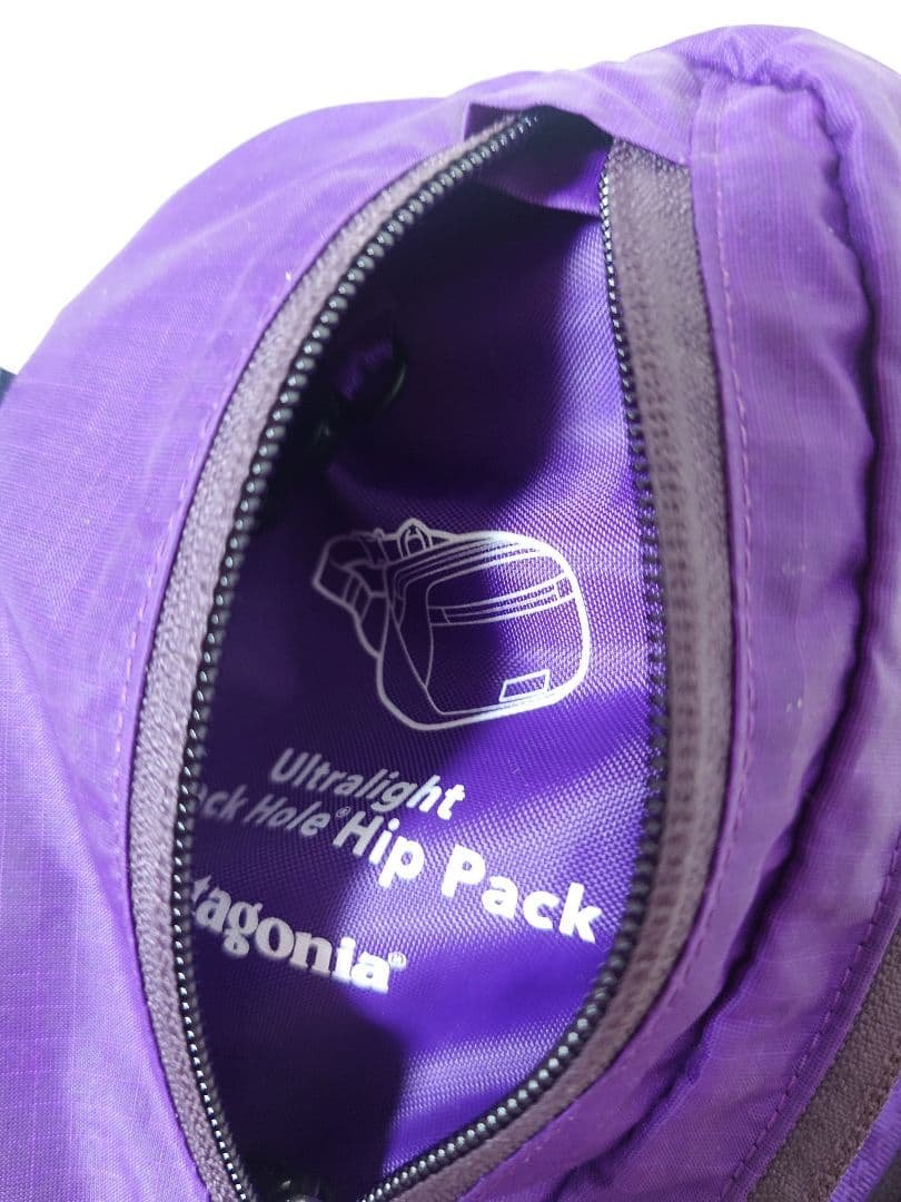 どんがばちょ様patagonia ボディバッグ ウルトラライト パープル